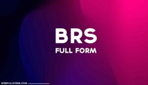 BRS Full Form